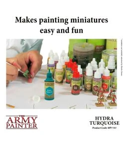 The Army Painter WP1141 - Hydra Turquoise 18ml Acrylic Paint 10 The Army Painter WP1141 - Hydra Turquoise 18ml Acrylic Paint -Fascinations Metal Earth-shop the army painter wp1141 hydra turquoise 18ml acryl 3