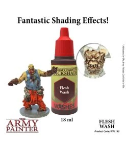 Alternative view of The Army Painter WP1143 - Quickshade Flesh Wash 18ml Wash