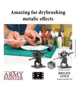 The Army Painter WP1144 - Bright Gold 18ml Metallic Paint 10 The Army Painter WP1144 - Bright Gold 18ml Metallic Paint -Fascinations Metal Earth-shop the army painter wp1144 bright gold 18ml metallic 3