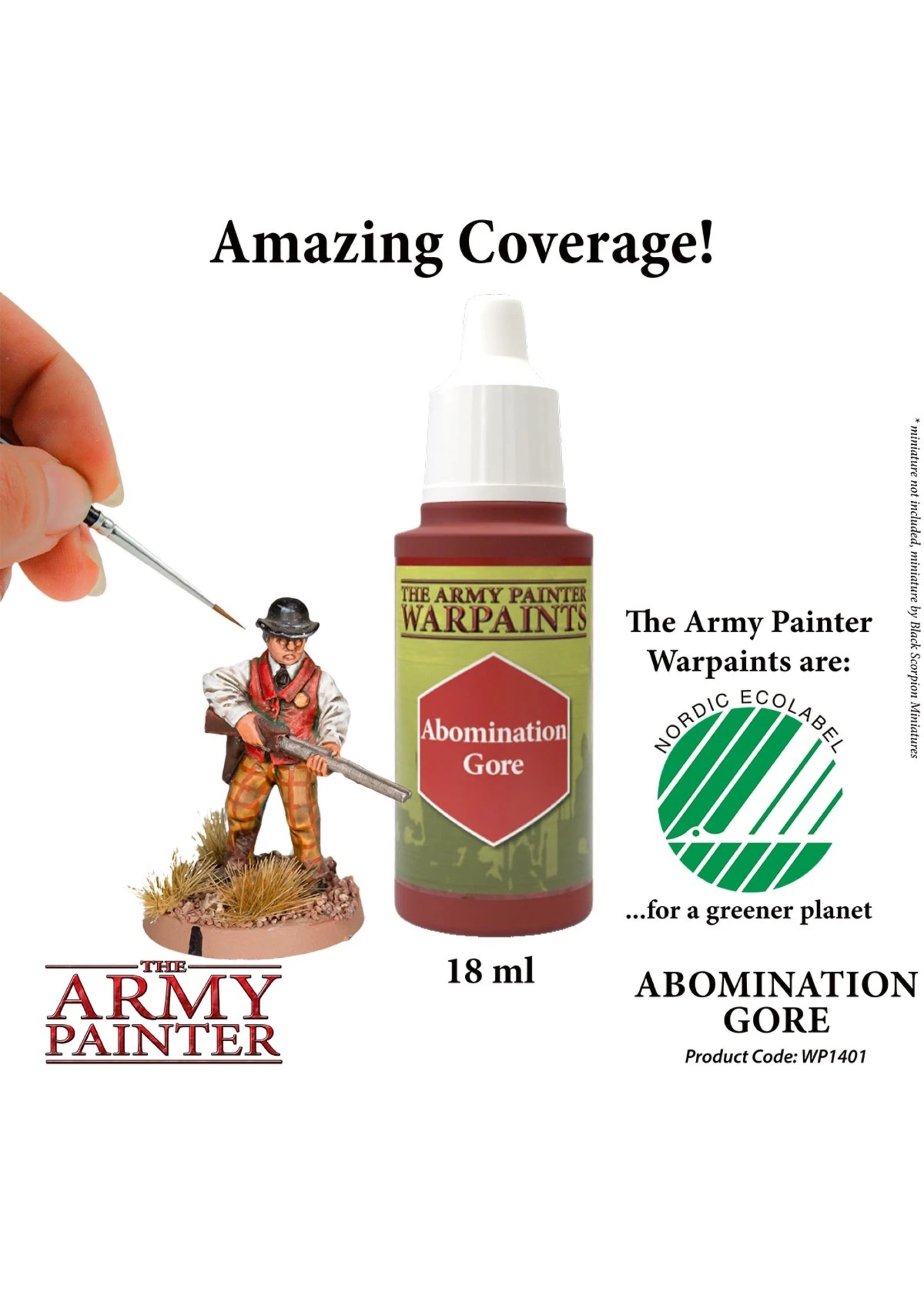 The Army Painter WP1401 - Abomination Gore 18ml Acrylic Paint 4 The Army Painter WP1401 - Abomination Gore 18ml Acrylic Paint - Image 2
