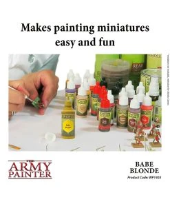 The Army Painter WP1403 - Babe Blonde 18ml Acrylic Paint 10 The Army Painter WP1403 - Babe Blonde 18ml Acrylic Paint -Fascinations Metal Earth-shop the army painter wp1403 babe blonde 18ml acrylic p 3