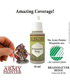 The Army Painter WP1406 - Brainmatter Beige 18ml Acrylic Paint 8 The Army Painter WP1406 - Brainmatter Beige 18ml Acrylic Paint -Fascinations Metal Earth-shop the army painter wp1406 brainmatter beige 18ml acr 1