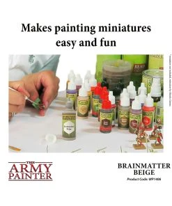 The Army Painter WP1406 - Brainmatter Beige 18ml Acrylic Paint 10 The Army Painter WP1406 - Brainmatter Beige 18ml Acrylic Paint -Fascinations Metal Earth-shop the army painter wp1406 brainmatter beige 18ml acr 3