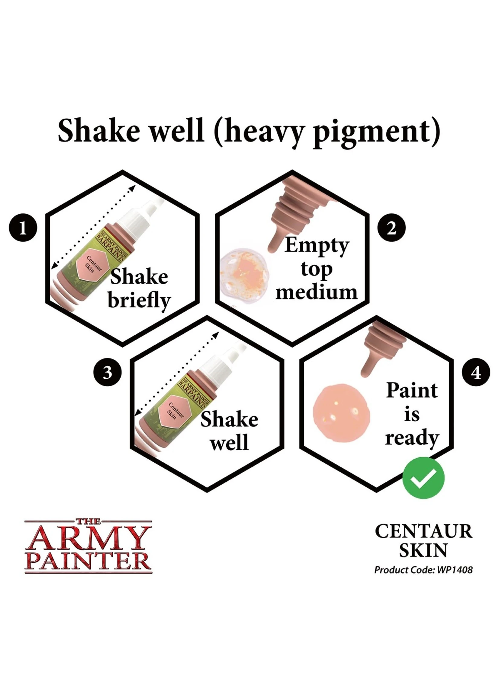 The Army Painter WP1408 - Centaur Skin 18ml Acrylic Paint - Image 5