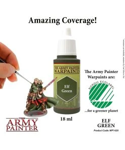 Alternative view of The Army Painter WP1420 - Elf Green 18ml Acrylic Paint