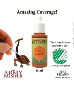 The Army Painter WP1426 - Fire Lizard 18ml Acrylic Paint 8 The Army Painter WP1426 - Fire Lizard 18ml Acrylic Paint -Fascinations Metal Earth-shop the army painter wp1426 fire lizard 18ml acrylic p 1
