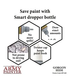 The Army Painter WP1428 - Gorgon Hide 18ml Acrylic Paint -Fascinations Metal Earth-shop the army painter wp1428 gorgon hide 18ml acrylic p 2