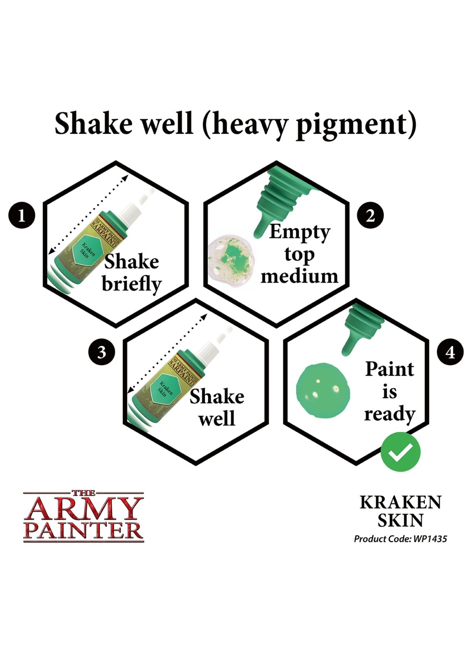 The Army Painter WP1435 - Kraken Skin 18ml Acrylic Paint - Image 5