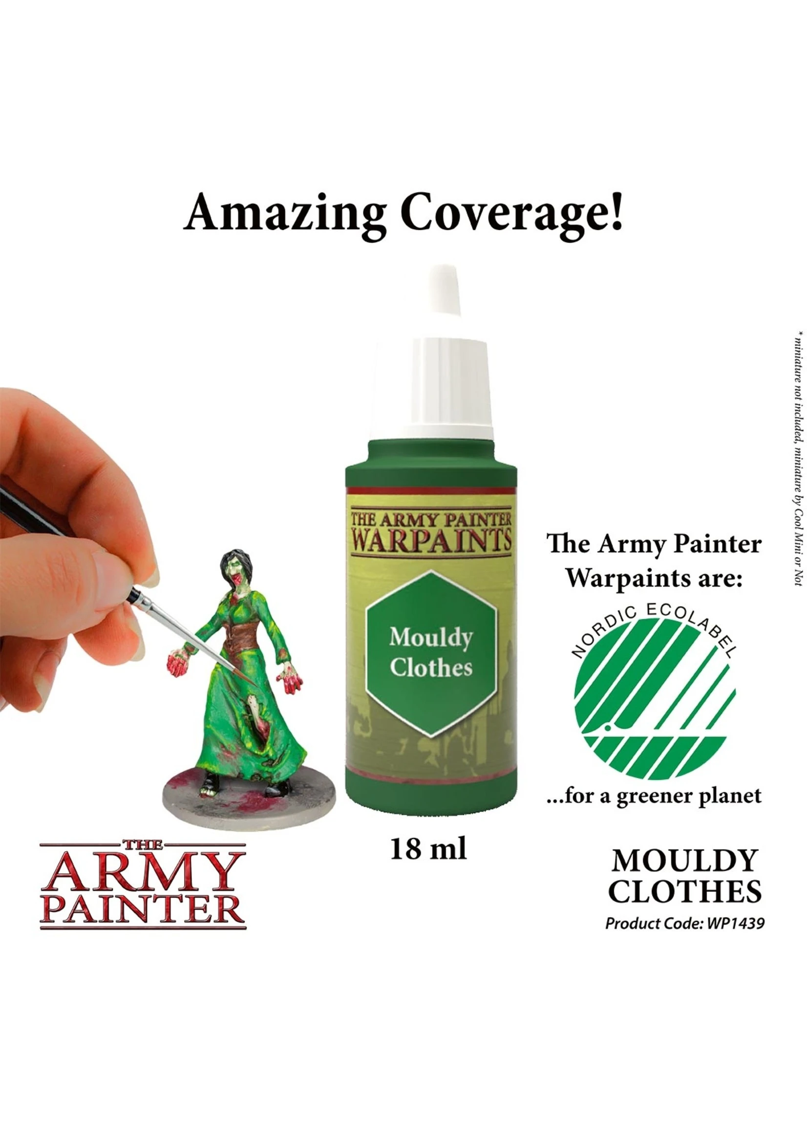 The Army Painter WP1439 - Mouldy Clothes 18ml Acrylic Paint 4 The Army Painter WP1439 - Mouldy Clothes 18ml Acrylic Paint - Image 2