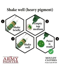 The Army Painter WP1439 - Mouldy Clothes 18ml Acrylic Paint 11 The Army Painter WP1439 - Mouldy Clothes 18ml Acrylic Paint -Fascinations Metal Earth-shop the army painter wp1439 mouldy clothes 18ml acryli 4