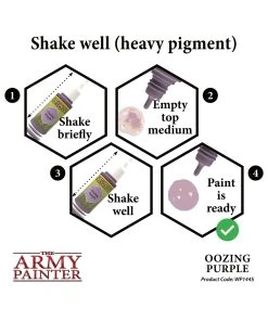 The Army Painter WP1445 - Oozing Purple 18ml Acrylic Paint 11 The Army Painter WP1445 - Oozing Purple 18ml Acrylic Paint -Fascinations Metal Earth-shop the army painter wp1445 oozing purple 18ml acrylic 4