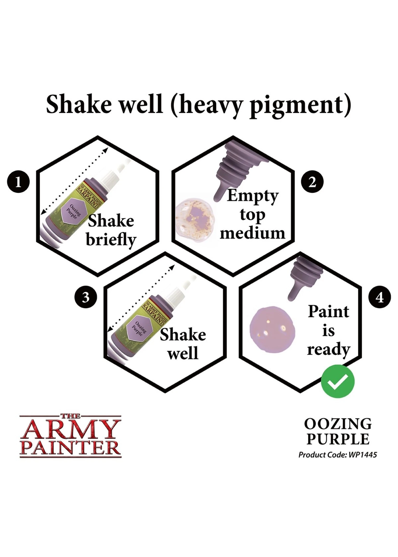 The Army Painter WP1445 - Oozing Purple 18ml Acrylic Paint 7 The Army Painter WP1445 - Oozing Purple 18ml Acrylic Paint - Image 5