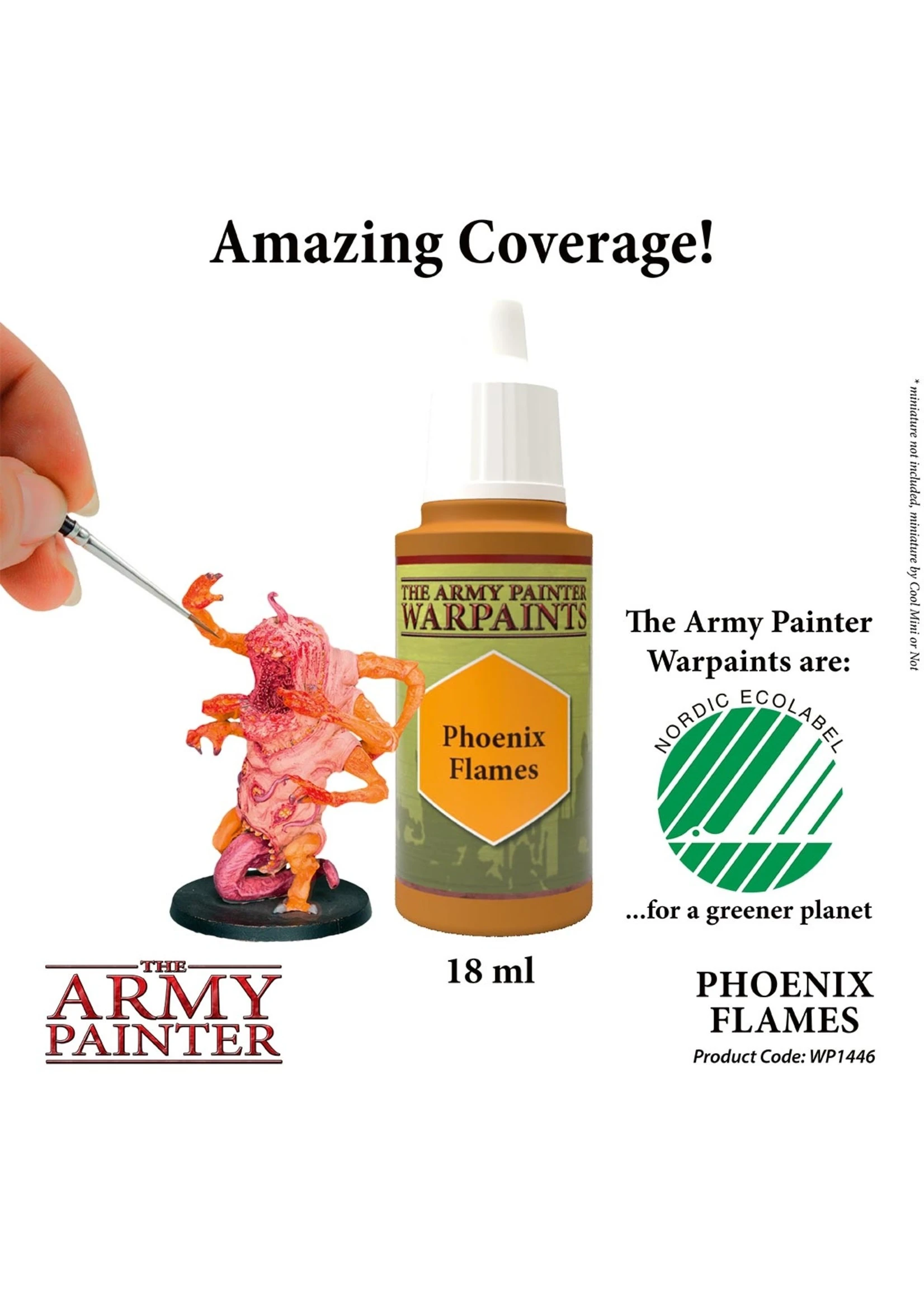 The Army Painter WP1446 - Phoenix Flames 18ml Acrylic Paint 4 The Army Painter WP1446 - Phoenix Flames 18ml Acrylic Paint - Image 2