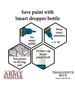 The Army Painter WP1458 - Troglodyte Blue 18ml Acrylic Paint 9 The Army Painter WP1458 - Troglodyte Blue 18ml Acrylic Paint -Fascinations Metal Earth-shop the army painter wp1458 troglodyte blue 18ml acryl 2