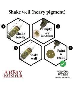 The Army Painter WP1461 - Venom Wyrm 18ml Acrylic Paint -Fascinations Metal Earth-shop the army painter wp1461 venom wyrm 18ml acrylic pa 4