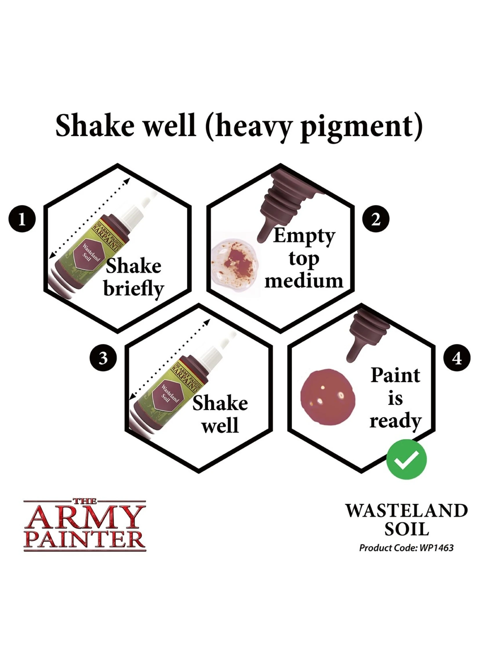 The Army Painter WP1463 - Wasteland Soil 18ml Acrylic Paint 7 The Army Painter WP1463 - Wasteland Soil 18ml Acrylic Paint - Image 5