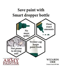 The Army Painter WP1466 - Wizards Orb 18ml Acrylic Paint 9 The Army Painter WP1466 - Wizards Orb 18ml Acrylic Paint -Fascinations Metal Earth-shop the army painter wp1466 wizards orb 18ml acrylic p 2