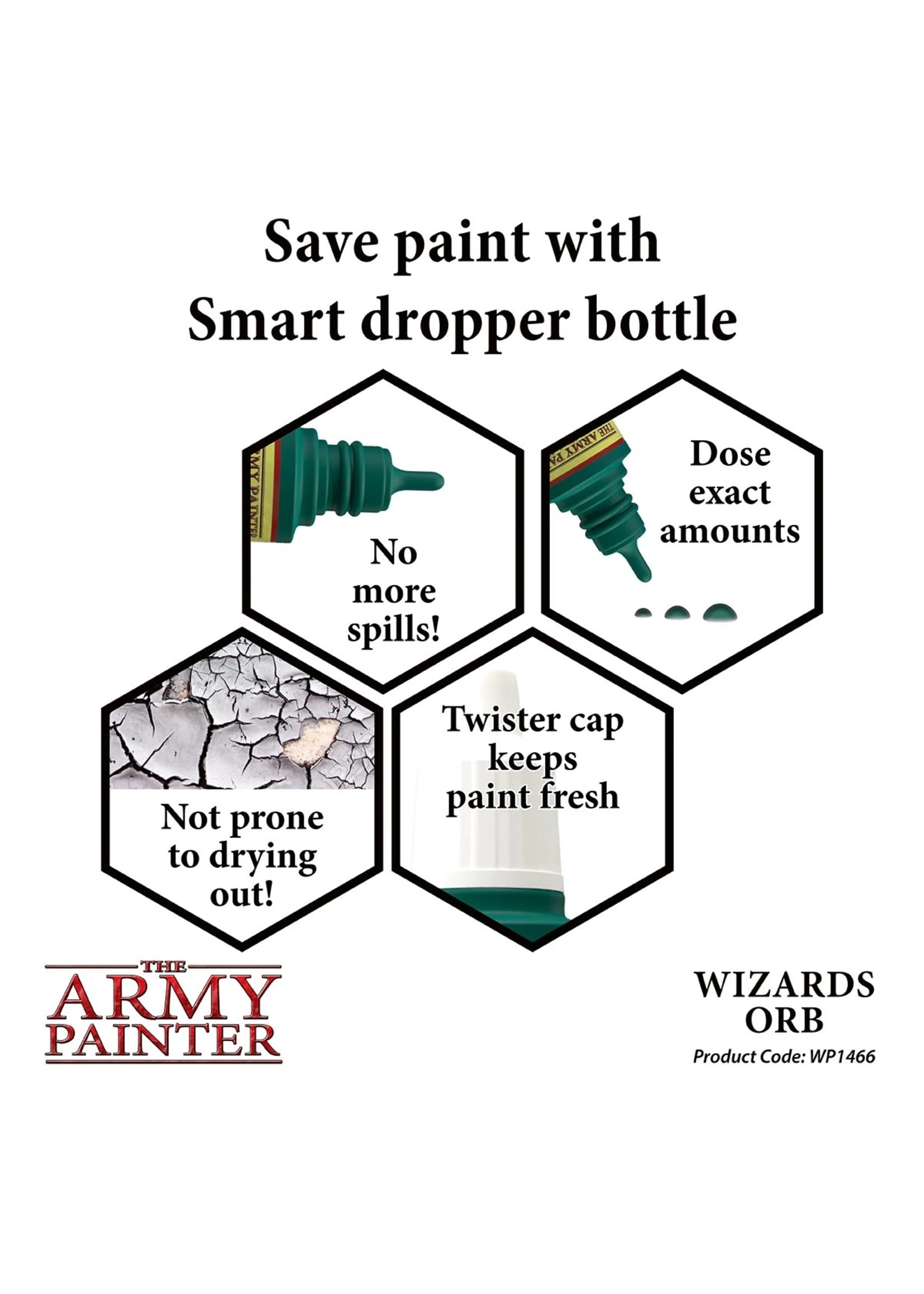 The Army Painter WP1466 - Wizards Orb 18ml Acrylic Paint 5 The Army Painter WP1466 - Wizards Orb 18ml Acrylic Paint - Image 3