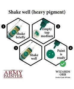 The Army Painter WP1466 - Wizards Orb 18ml Acrylic Paint 11 The Army Painter WP1466 - Wizards Orb 18ml Acrylic Paint -Fascinations Metal Earth-shop the army painter wp1466 wizards orb 18ml acrylic p 4