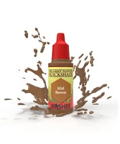 The Army Painter WP1469 - Quickshade Mid Brown 18ml Wash