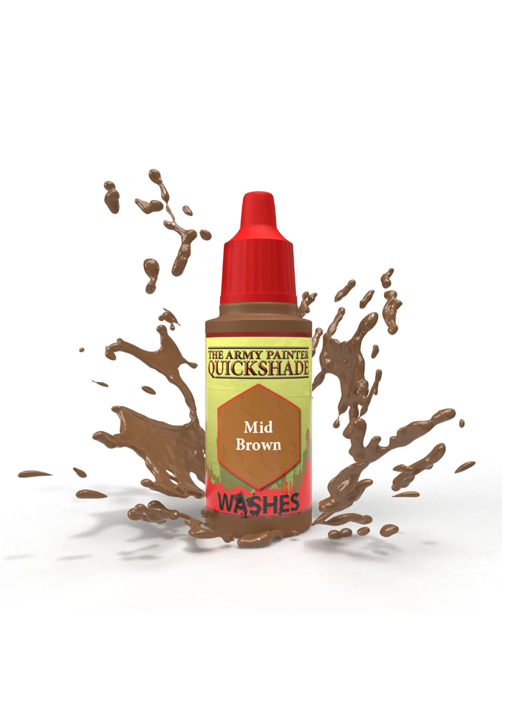 The Army Painter WP1469 - Quickshade Mid Brown 18ml Wash 3 The Army Painter WP1469 - Quickshade Mid Brown 18ml Wash