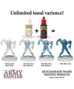 The Army Painter WP1474 - Quickshade Wash Mixing Medium 18ml Wash -Fascinations Metal Earth-shop the army painter wp1474 quickshade wash mixing med 2