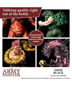 The Army Painter WP2001 - Speedpaint: Grim Black -Fascinations Metal Earth-shop the army painter wp2001 speedpaint grim black 3
