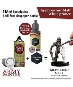 Alternative view of The Army Painter WP2002 - Speedpaint: Gravelord Grey