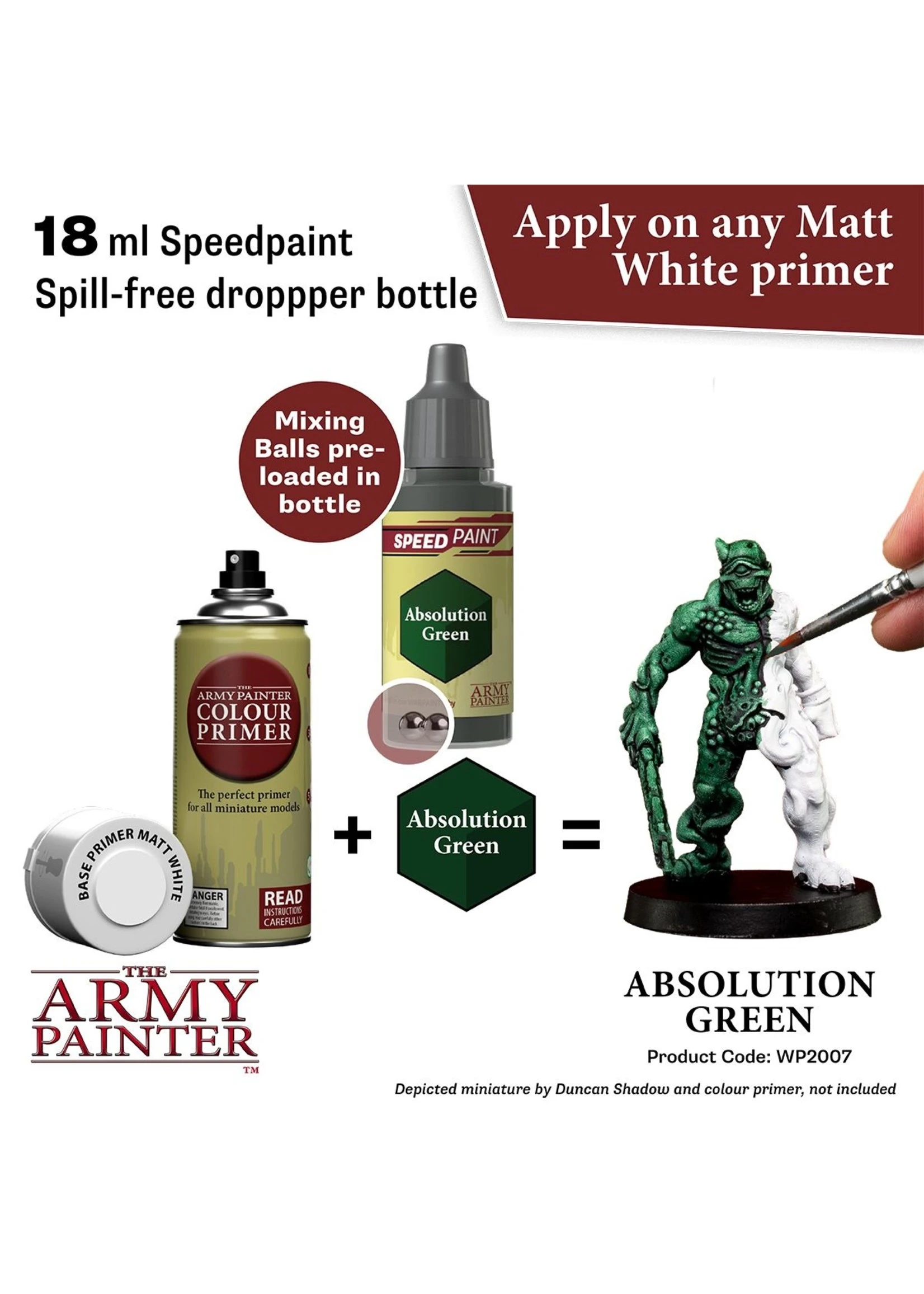 The Army Painter WP2007 - Speedpaint: Absolution Green - Image 2