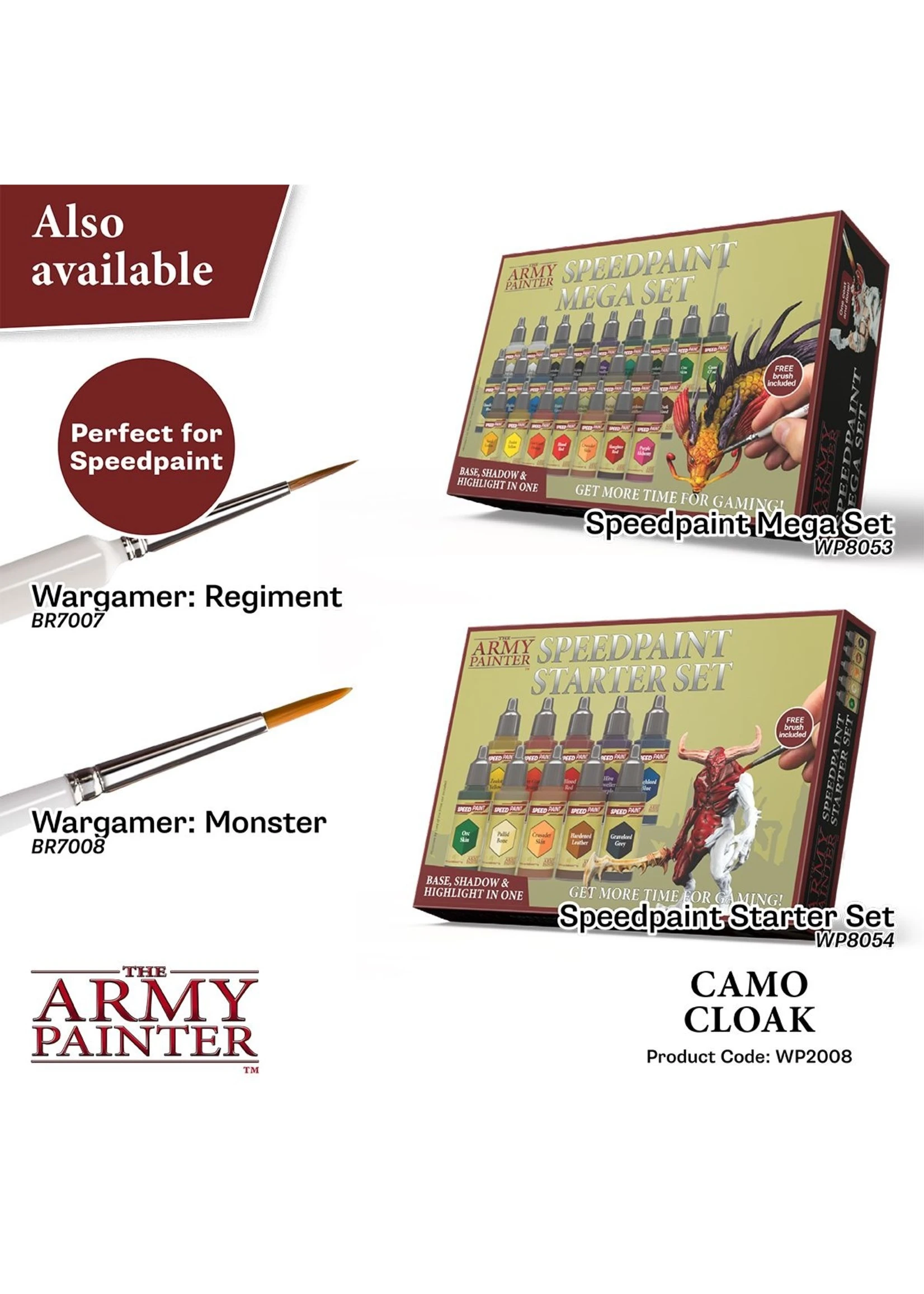 The Army Painter WP2008 - Speedpaint: Camo Cloak - Image 5