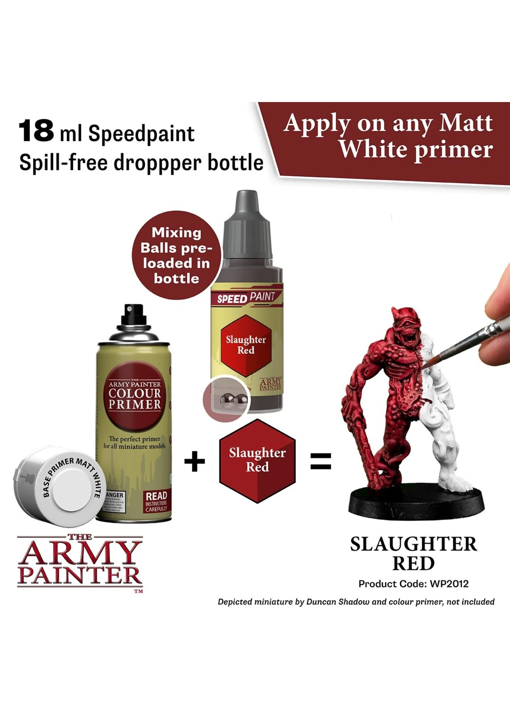 The Army Painter WP2012 - Speedpaint: Slaughter Red - Image 2