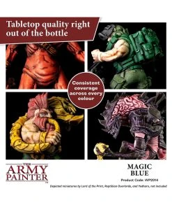 The Army Painter WP2014 - Speedpaint: Magic Blue 10 The Army Painter WP2014 - Speedpaint: Magic Blue -Fascinations Metal Earth-shop the army painter wp2014 speedpaint magic blue 3