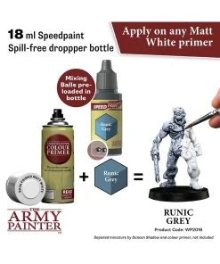 The Army Painter WP2016 - Speedpaint: Runic Grey 8 The Army Painter WP2016 - Speedpaint: Runic Grey -Fascinations Metal Earth-shop the army painter wp2016 speedpaint runic grey 1