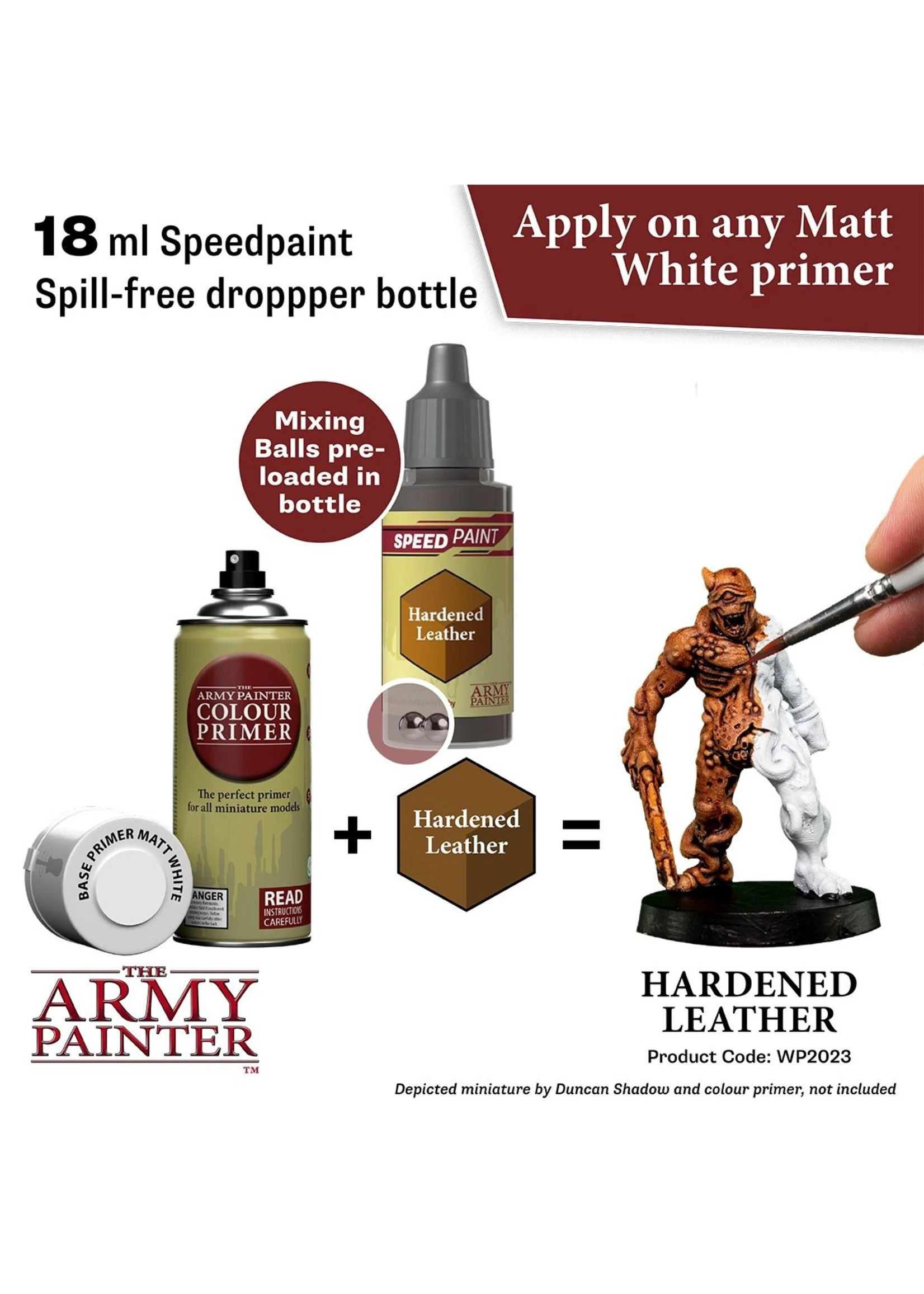 The Army Painter WP2023 - Speedpaint: Hardened Leather 4 The Army Painter WP2023 - Speedpaint: Hardened Leather - Image 2