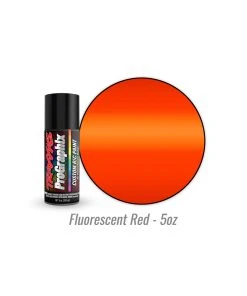 Traxxas 5067 - Fluorescent Red - 5oz - Polycarbonate Spray