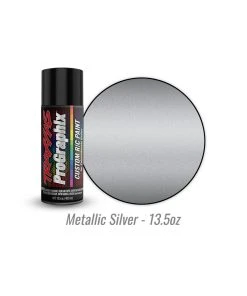 Traxxas 5073X - Metallic Silver - 13.5oz - Polycarbonate Spray