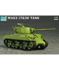 Trumpeter 7226 - 1/72 M4A3 76(W) Tank