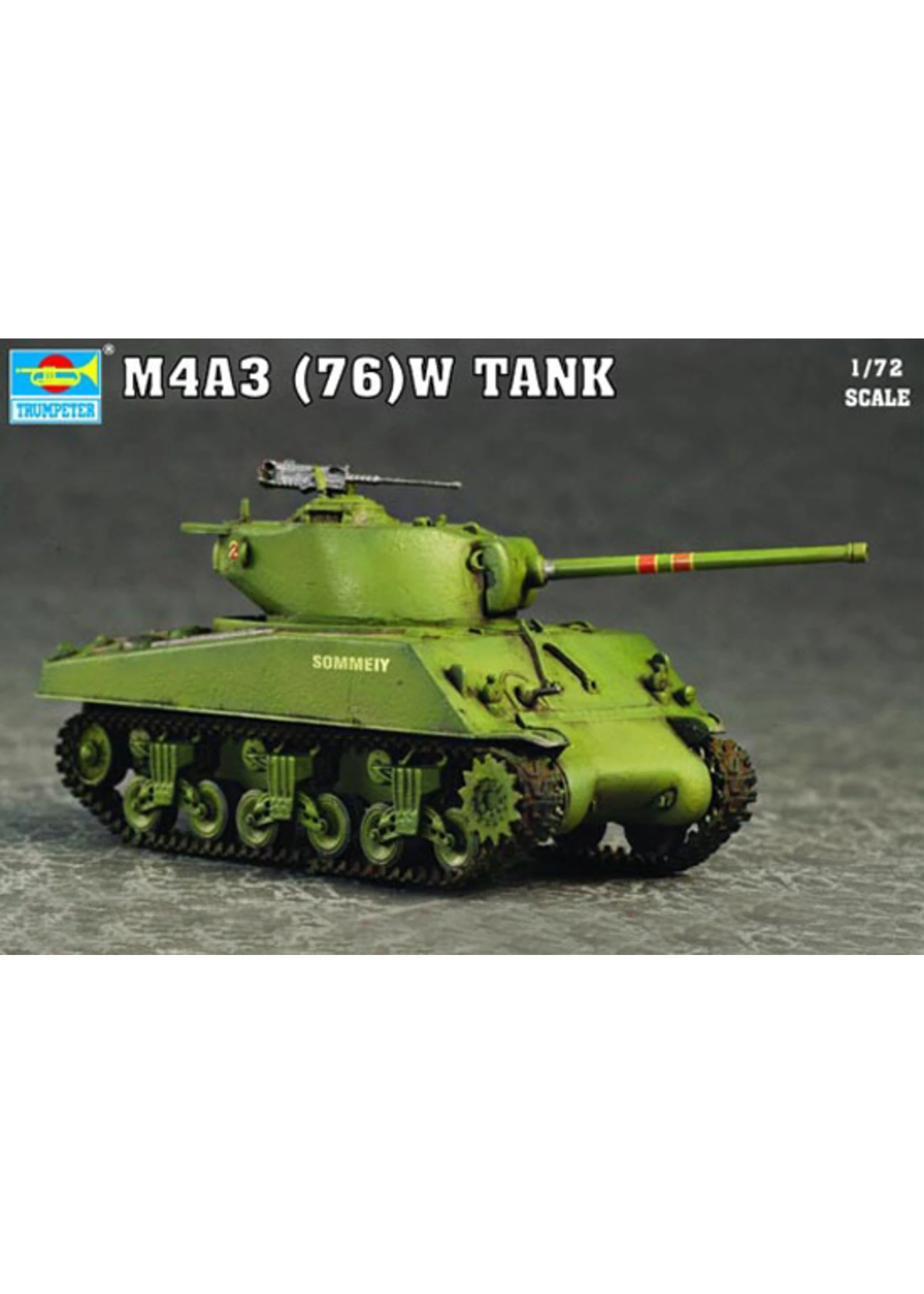 Trumpeter 7226 - 1/72 M4A3 76(W) Tank 3 Trumpeter 7226 - 1/72 M4A3 76(W) Tank
