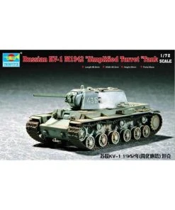 Trumpeter 7234 - 1/72 Russian KV-1 (Model 1942) Simplified Turret Tank