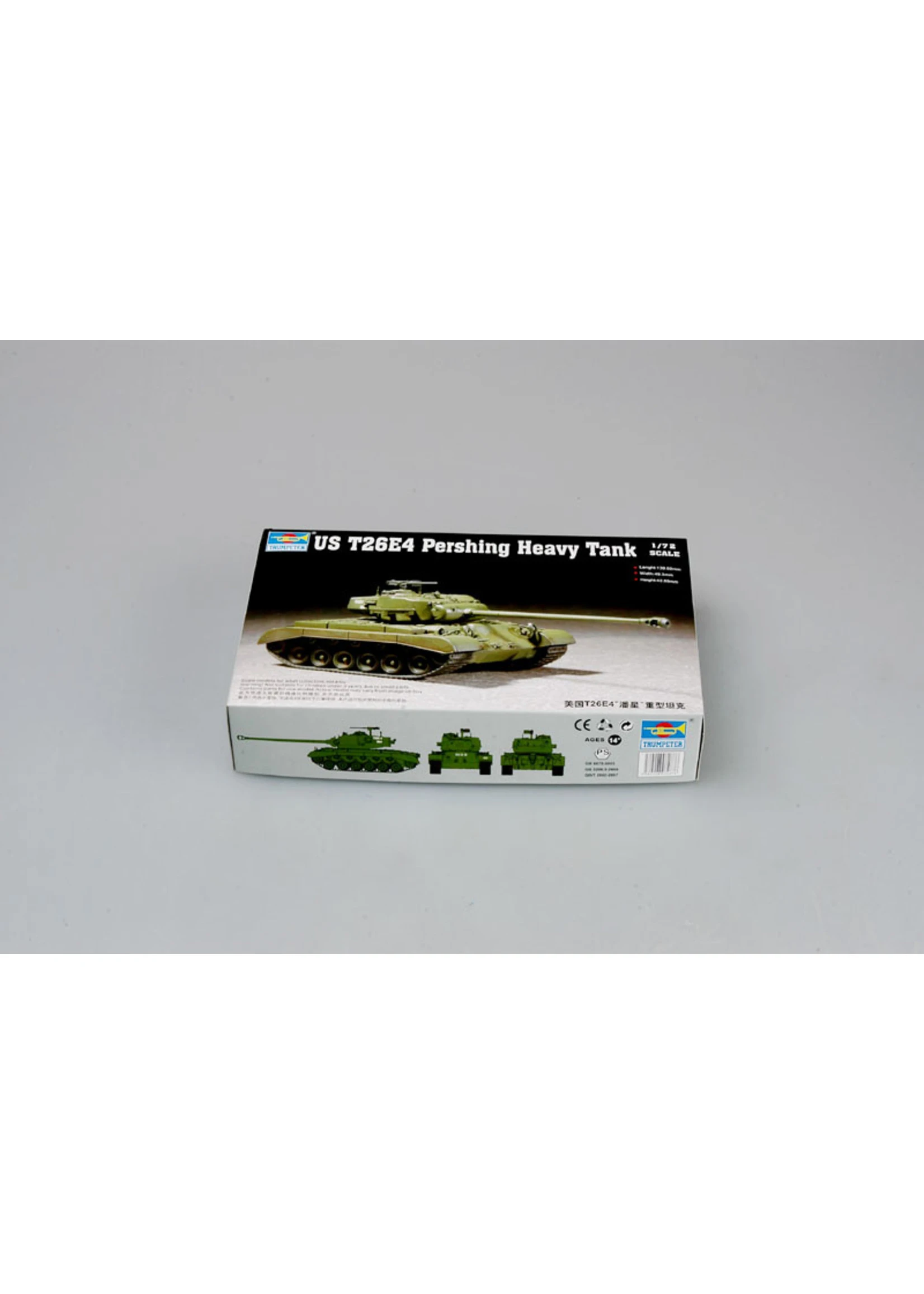Trumpeter 7287 - 1/72 U.S. T26E4 Pershing Heavy Tank 4 Trumpeter 7287 - 1/72 U.S. T26E4 Pershing Heavy Tank - Image 2
