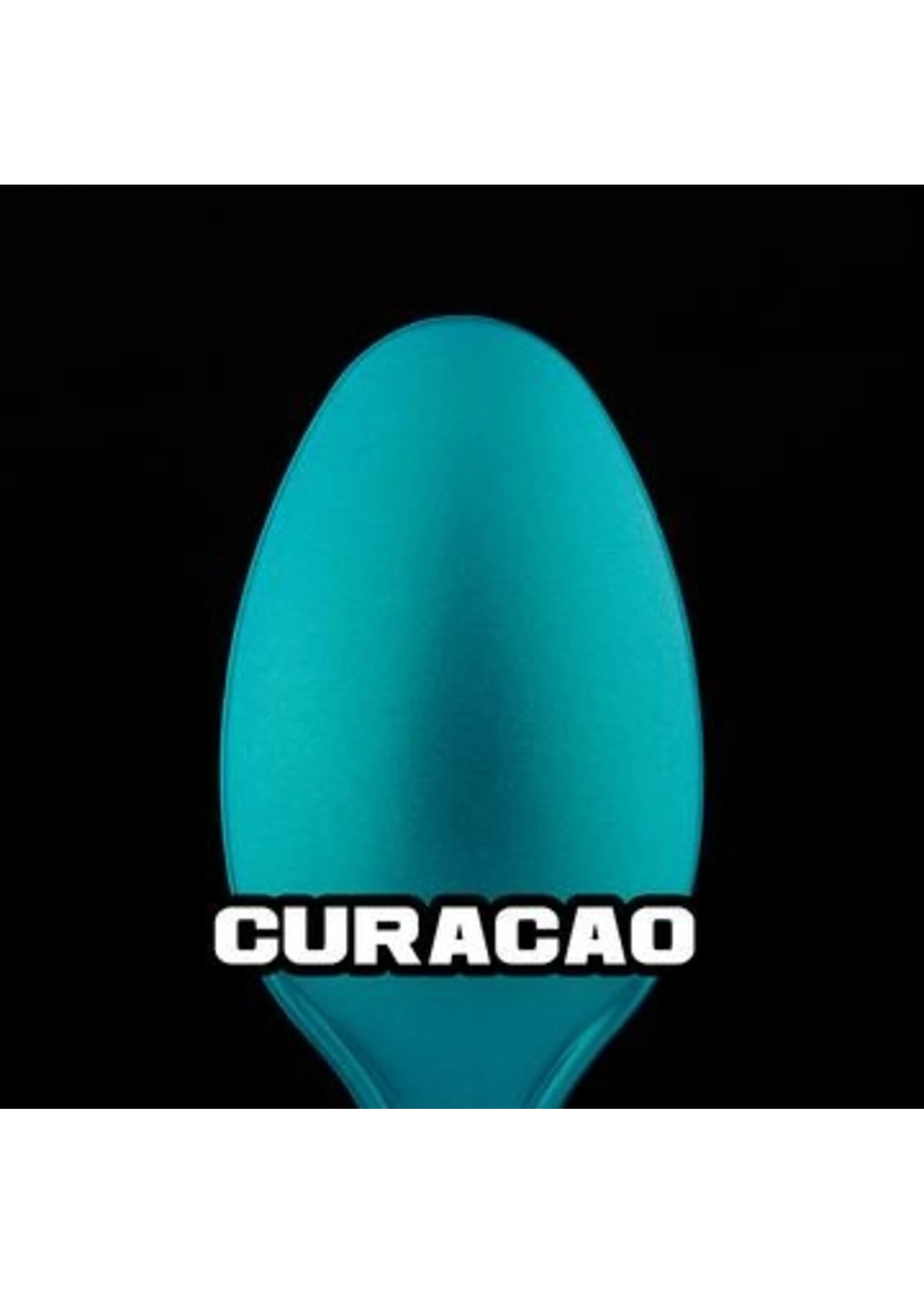 Turbo Dork Curacao Metallic Acrylic Paint - 20ml Bottle - Image 3
