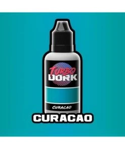 Turbo Dork Curacao Metallic Acrylic Paint - 20ml Bottle
