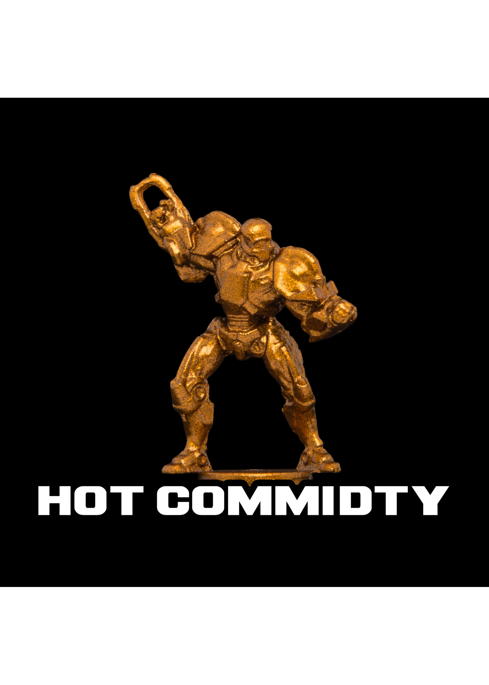 Turbo Dork Hot Commodity Metallic Acrylic Paint - 20ml Bottle 4 Turbo Dork Hot Commodity Metallic Acrylic Paint - 20ml Bottle - Image 2