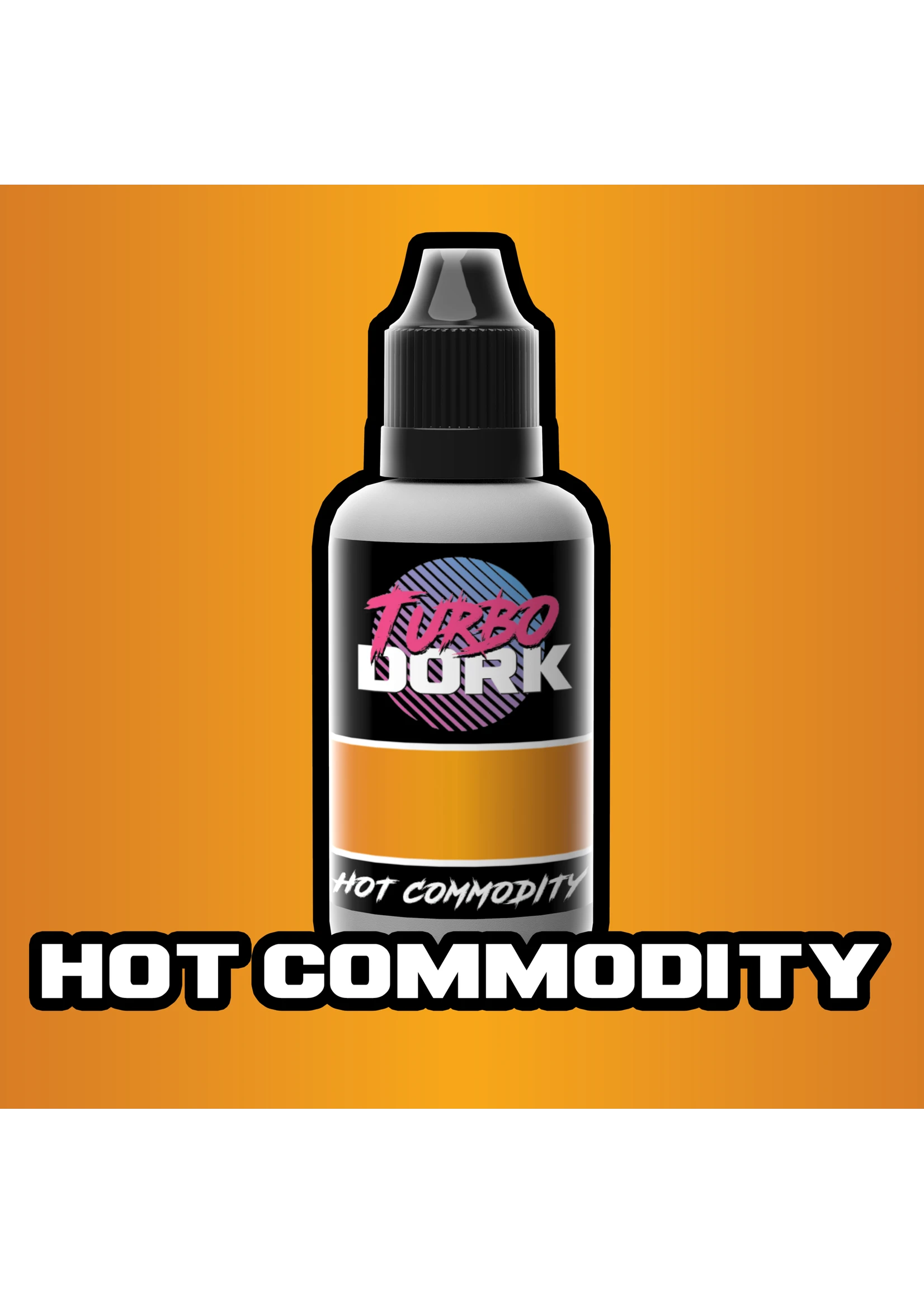 Turbo Dork Hot Commodity Metallic Acrylic Paint - 20ml Bottle 3 Turbo Dork Hot Commodity Metallic Acrylic Paint - 20ml Bottle