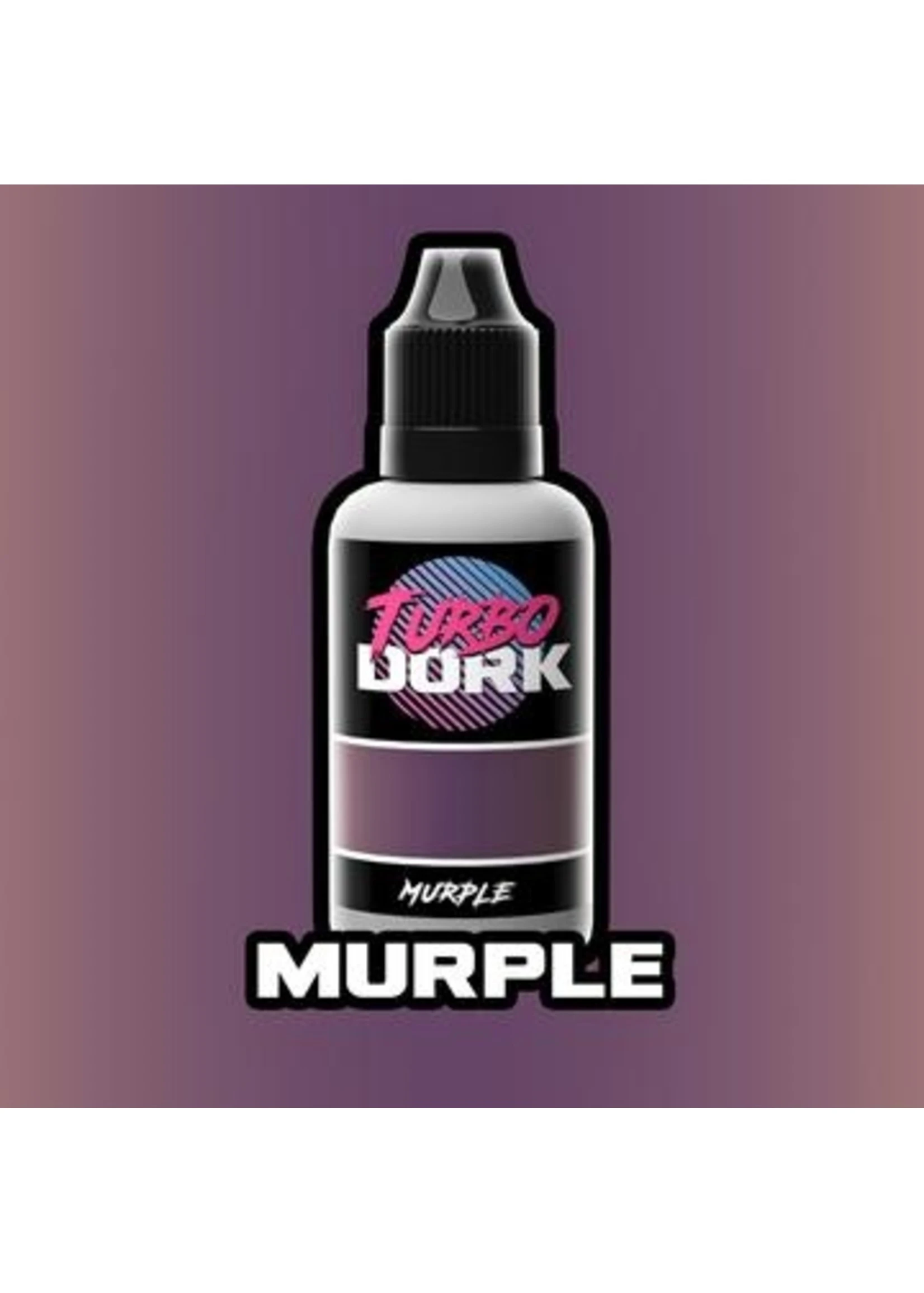 Turbo Dork Murple Metallic Acrylic Paint - 20ml Bottle 3 Turbo Dork Murple Metallic Acrylic Paint - 20ml Bottle