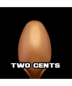 Turbo Dork Wo Cents Metallic Acrylic Paint - 20ml Bottle -Fascinations Metal Earth-shop turbo dork two cents metallic acrylic paint 20ml b 2
