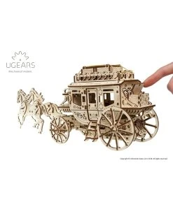 UGEARS Stagecoach 8 UGEARS Stagecoach -Fascinations Metal Earth-shop ugears stagecoach 2