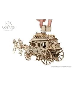UGEARS Stagecoach 9 UGEARS Stagecoach -Fascinations Metal Earth-shop ugears stagecoach 3