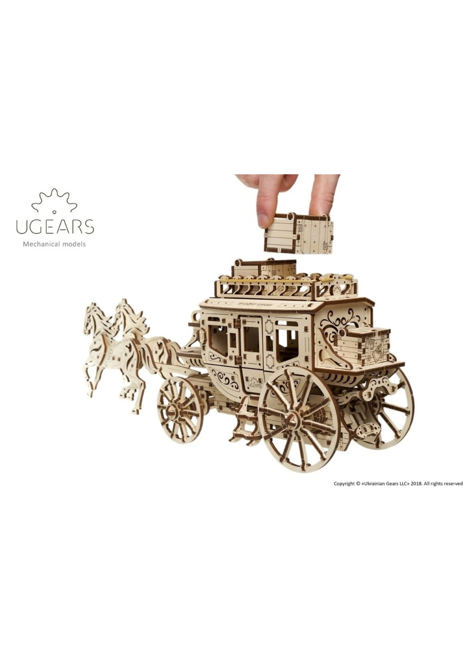 UGEARS Stagecoach 5 UGEARS Stagecoach - Image 4