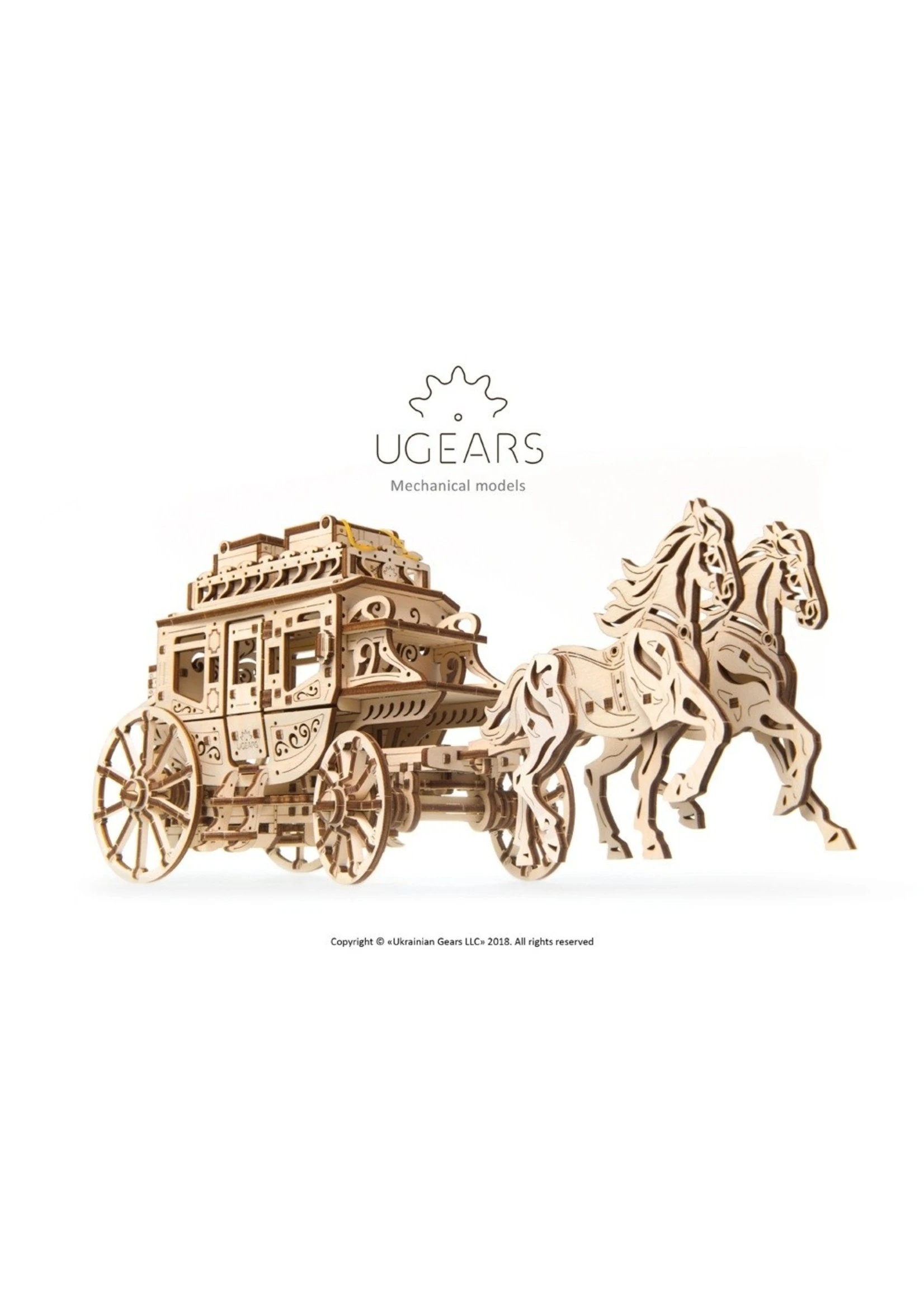 UGEARS Stagecoach 2 UGEARS Stagecoach
